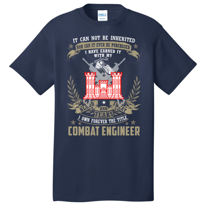 Combat Engineer Hoodie , It Can Not Be Inherited O Basic T-shirt by dong | Artistshot