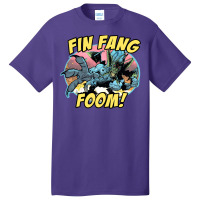 Fin Fang Foom (for Light Shirts) Basic T-shirt | Artistshot