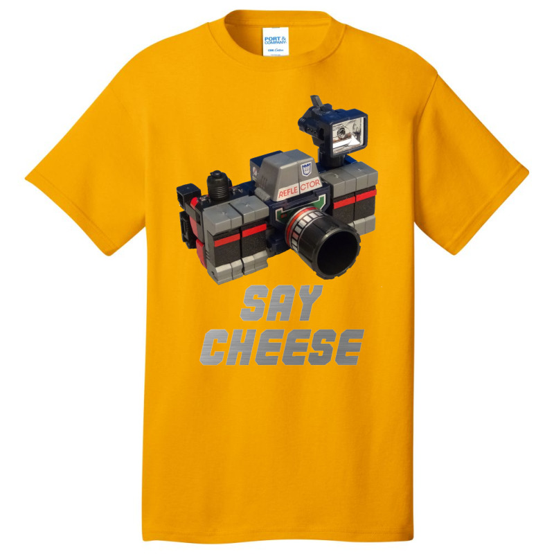 Reflector Say Cheese Basic T-shirt | Artistshot