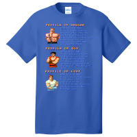 Final Fight Profiles Basic T-shirt | Artistshot