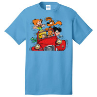 Boule Et Bill (billy And Buddy) In The Car Basic T-shirt | Artistshot