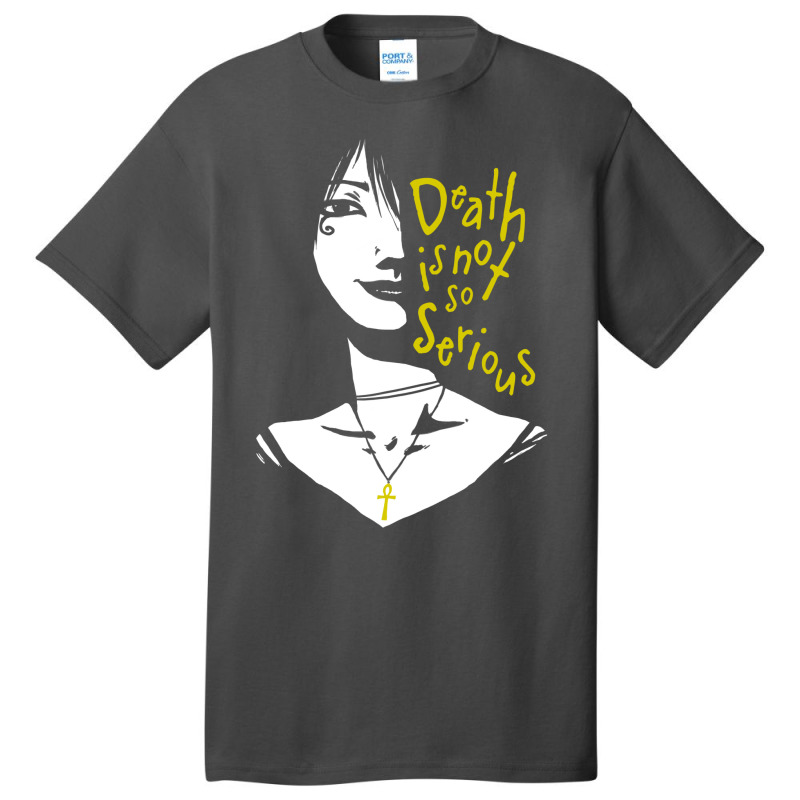 Death Is Not So Serious Basic T-shirt by venooskafilav | Artistshot