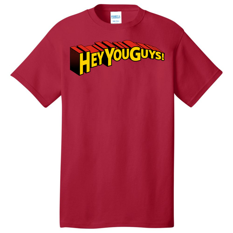 Hey You Guys! Basic T-shirt by venooskafilav | Artistshot