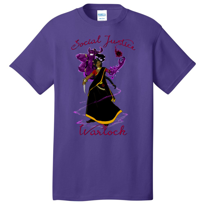 Social Justice Warlock Basic T-shirt by raizagretich | Artistshot