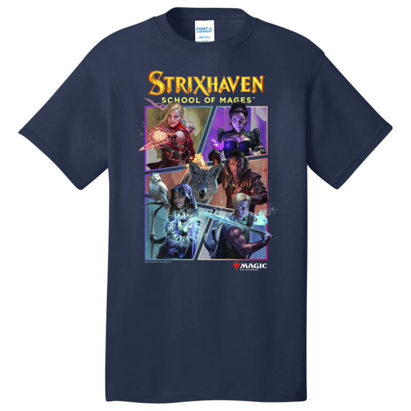 Magic The Gathering Strixhaven Planeswalkers Panel Basic T-shirt | Artistshot