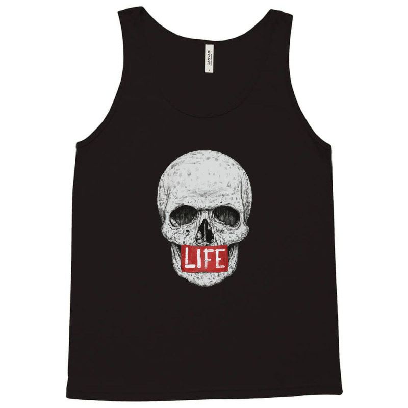 Skull Life Tank Top | Artistshot