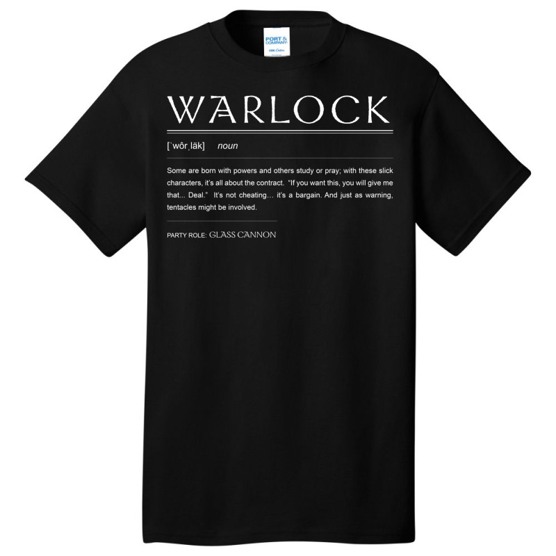 Warlock Definition Basic T-shirt by ysraageta9 | Artistshot