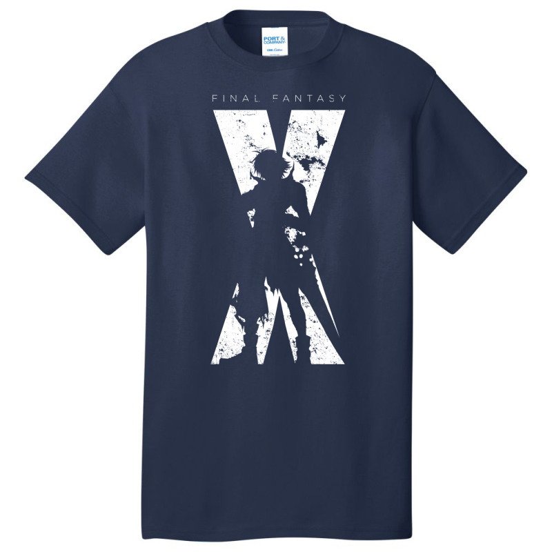 Final Fantasy X   Minimal Basic T-shirt by auwadehmant | Artistshot