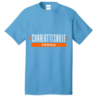 Charlottesville Virginia Retro Distressed Va Athle Basic T-shirt | Artistshot