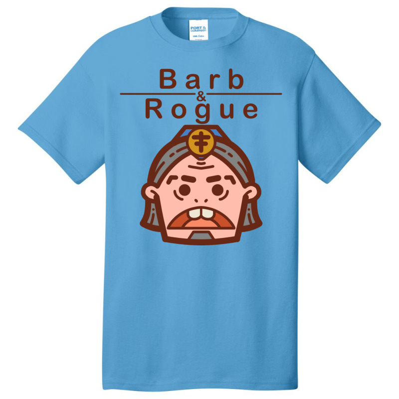 Cartoon Barb & Rogue Cleric Basic T-shirt | Artistshot