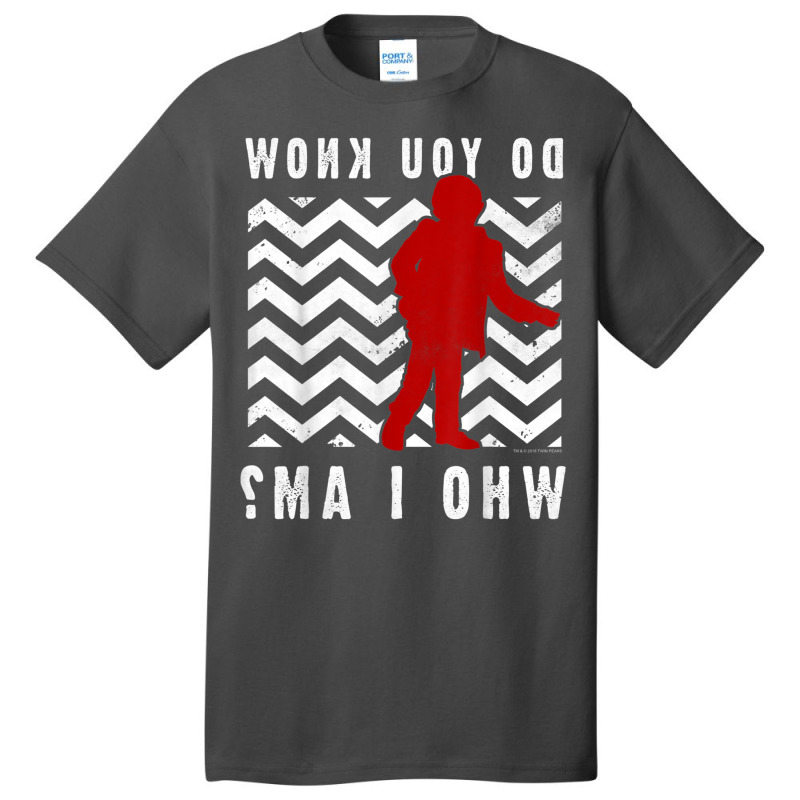 Twin Peaks Do You Know Who I Am The Arm Text Graph Basic T-shirt | Artistshot