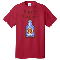 Cartoon Barb & Rogue Holy Water Basic T-shirt | Artistshot