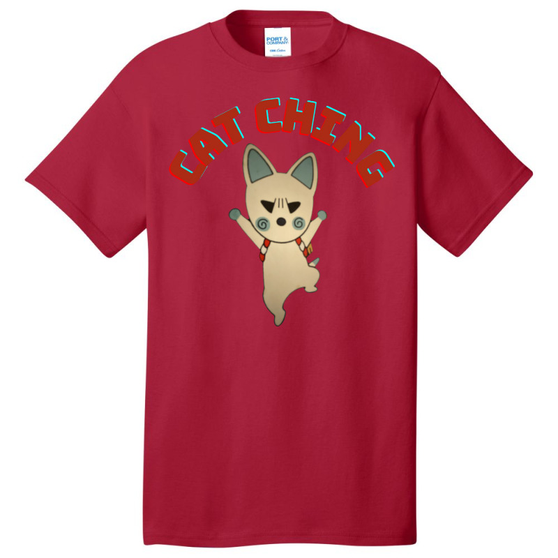 Cat Ching Hero Cat Happy Carrying Money Bag Basic T-shirt | Artistshot