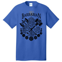 Rpg Class Series Barbarian   Black Version Basic T-shirt | Artistshot