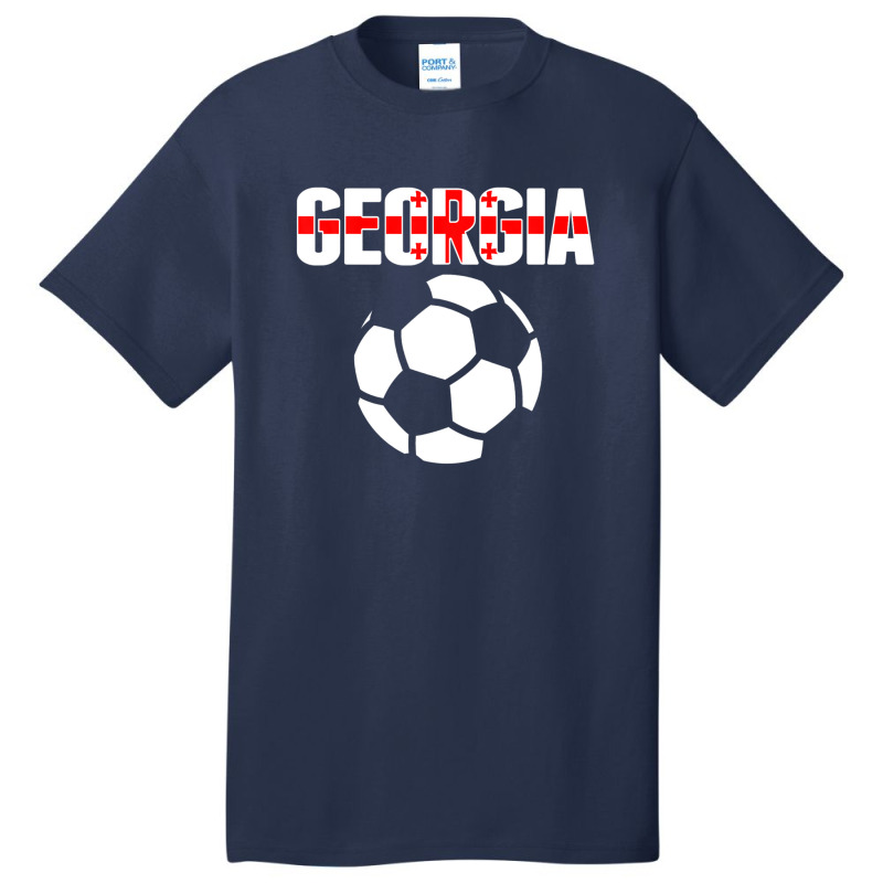 Proud Georgia Soccer Fans Jersey - Support Georgia Basic T-shirt by burisiuliq2 | Artistshot