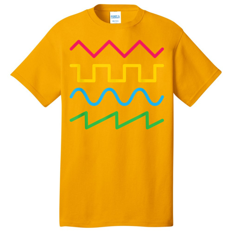 Waveform Modular Synthesizer Shirt Basic T-shirt | Artistshot