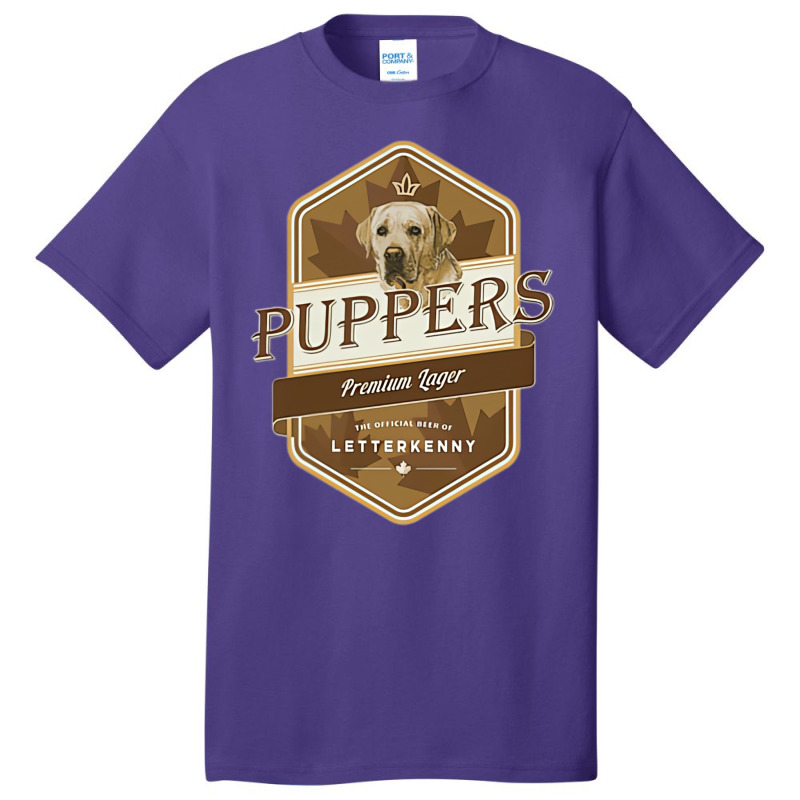 Letterkenny Puppers Premium Lager Beer T Shirt Basic T-shirt by scrabeck | Artistshot