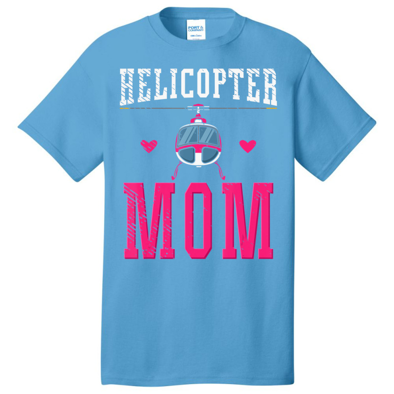 Helicopter Mom Pilot Funny Aviation Aircraft T Shi Basic T-shirt | Artistshot