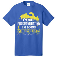 Kids I'm Not Procrastinating I'm Doing Side Quests Basic T-shirt | Artistshot