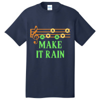 Make It Rain Song Of Storms  Awesome 90's Novelty Basic T-shirt | Artistshot