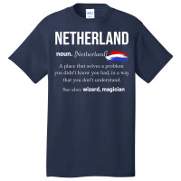 Netherlands Holland Amsterdam Gift Rotterdam (9) Basic T-shirt | Artistshot