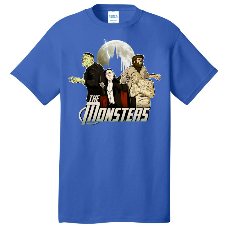 Monsters Assemble Basic T-shirt by rouassbielln | Artistshot