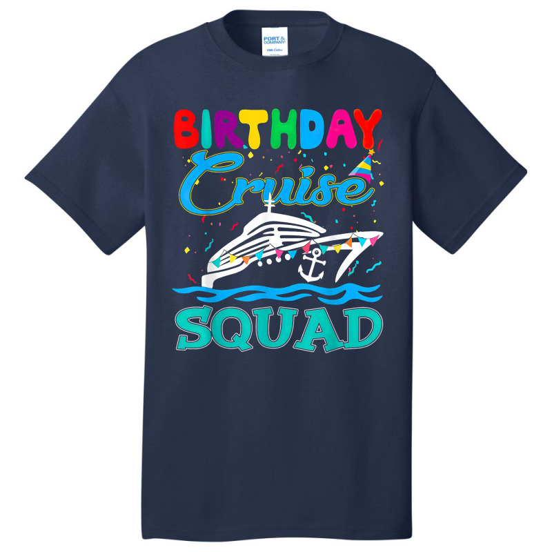 Birthday Cruise Squad Funny Boat Cruising Squad 20 Basic T-shirt | Artistshot