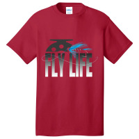 Fly Fishing Fly Life Fly Fisherman Basic T-shirt | Artistshot