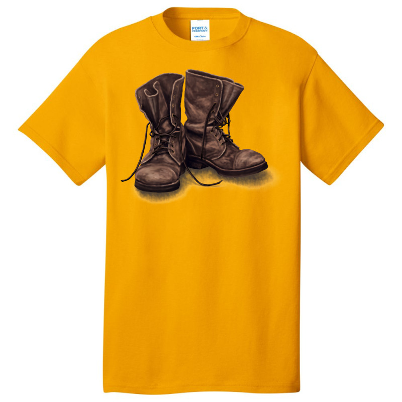 Boots   5e Series Basic T-shirt by filesphomp | Artistshot