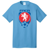 Czech Republic Football Design Basic T-shirt | Artistshot