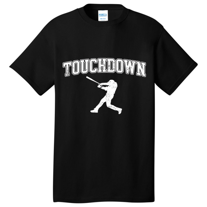 Touchdown   Funny Football Baseball Sports T Shirt Basic T-shirt | Artistshot