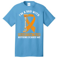 Fake Limb Leg Prosthetic Dad And Limb Loss Awarene Basic T-shirt | Artistshot