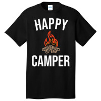 Happy Camper T Shirt Basic T-shirt | Artistshot