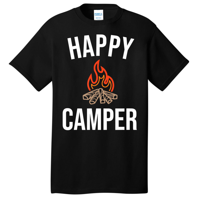 Happy Camper T Shirt Basic T-shirt | Artistshot