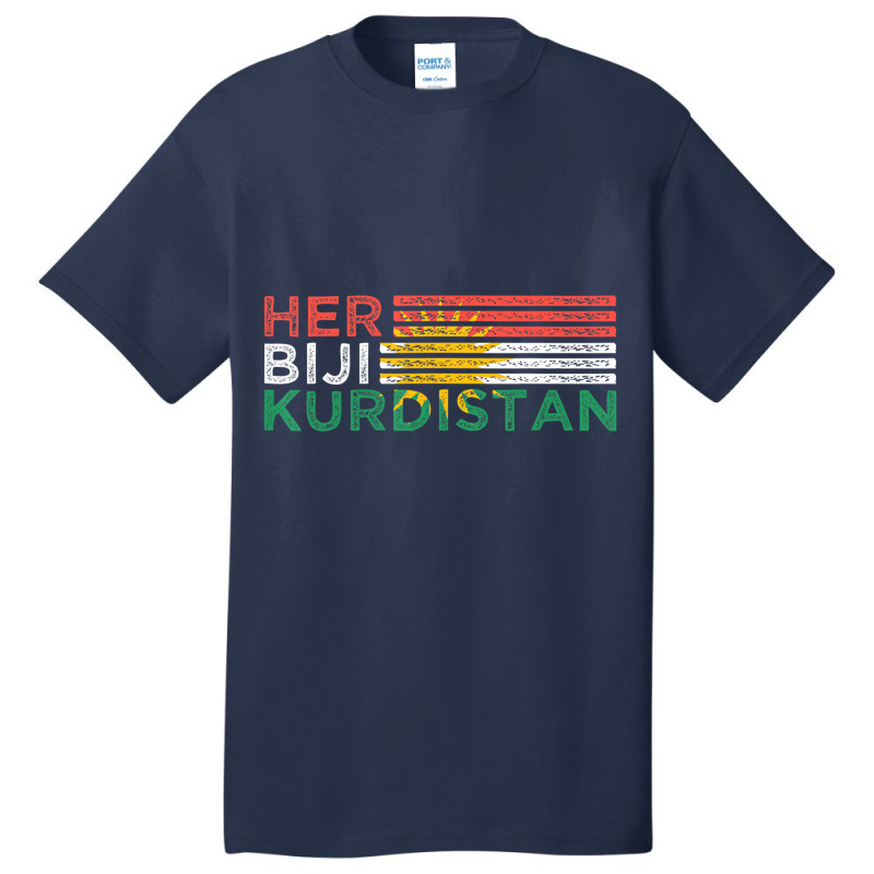 Her Biji Kurdistan T Shirt Basic T-shirt by arainro | Artistshot