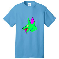 Neon Rabid Zombie Dog Basic T-shirt | Artistshot