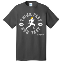 Chad Powers Think Fast Run Fast Football Basic T-shirt | Artistshot