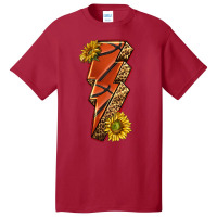 Sport Basketball Lightning Bolt Basic T-shirt | Artistshot