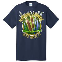 Natural Corndogs Blue Basic T-shirt | Artistshot