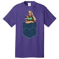 Pocket Jeff Goldblum Basic T-shirt | Artistshot