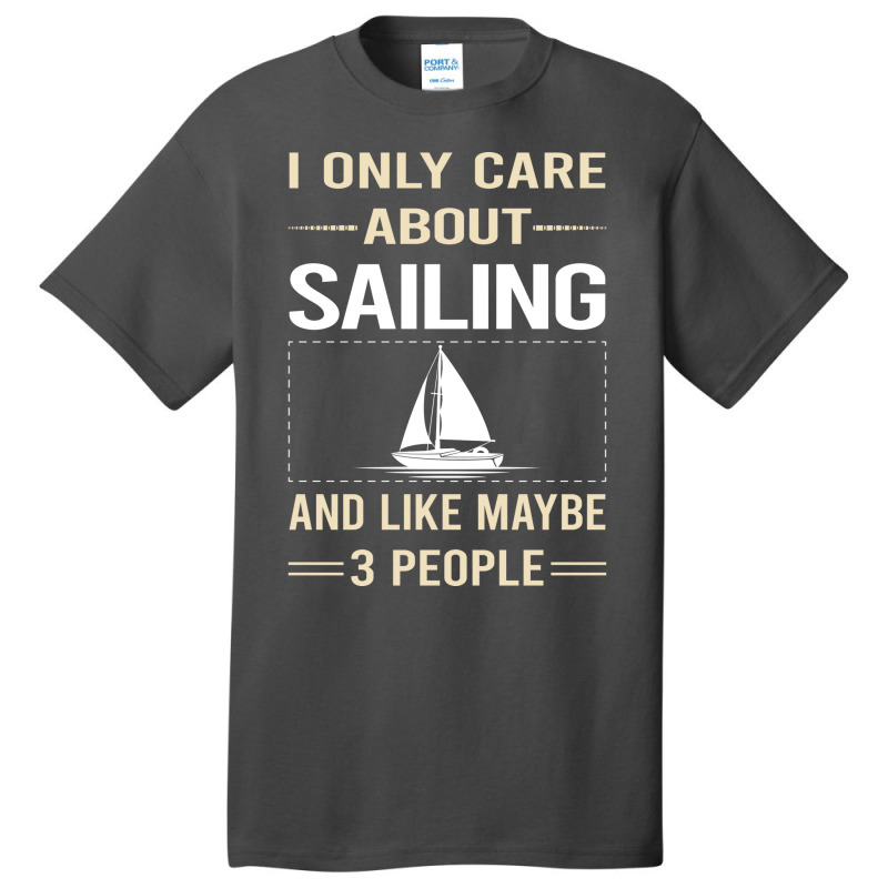 Funny 3 People Sailing Sailor Boy Basic T-shirt by xembetanitt4 | Artistshot