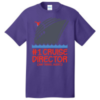 No 1 Cruise Director Hippie Basic T-shirt | Artistshot