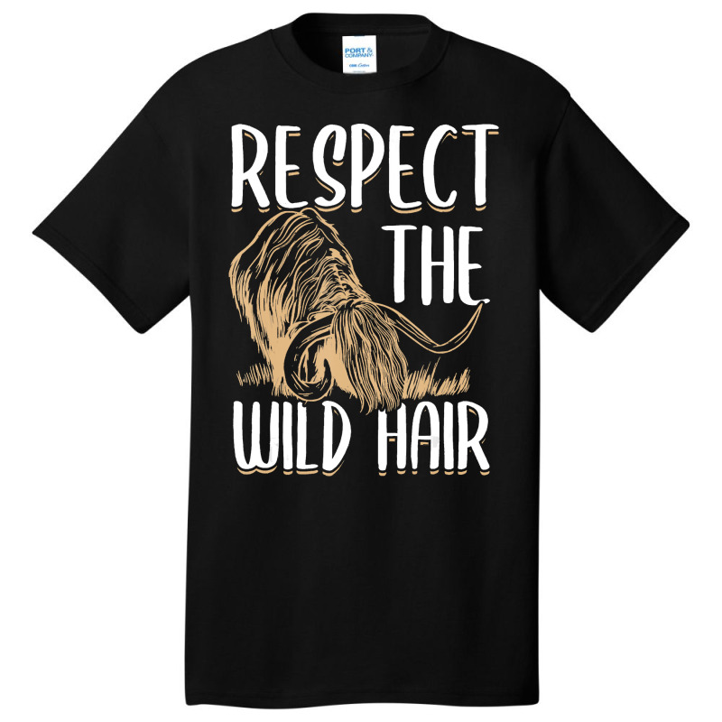 Scottish Highland Cow Scotland Hairy Cattle Breede Basic T-shirt | Artistshot