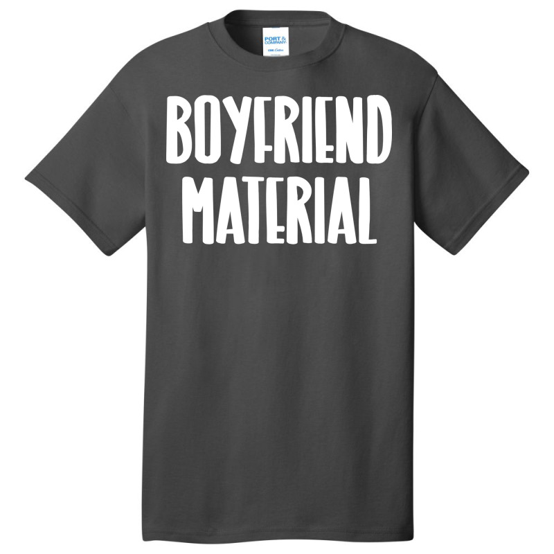 Boyfriend Material Travel (1) Basic T-shirt by tchofskitio | Artistshot