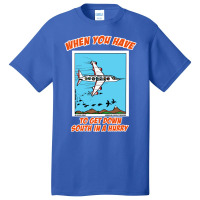 Bird Migration Service Airline Funny Animal Novelt Basic T-shirt | Artistshot