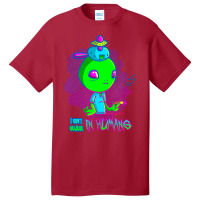 Alien Kid Girl Basic T-shirt | Artistshot