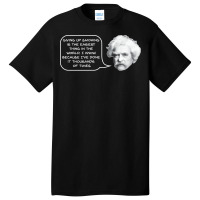 Mark Twain On Smoking 70s Basic T-shirt | Artistshot