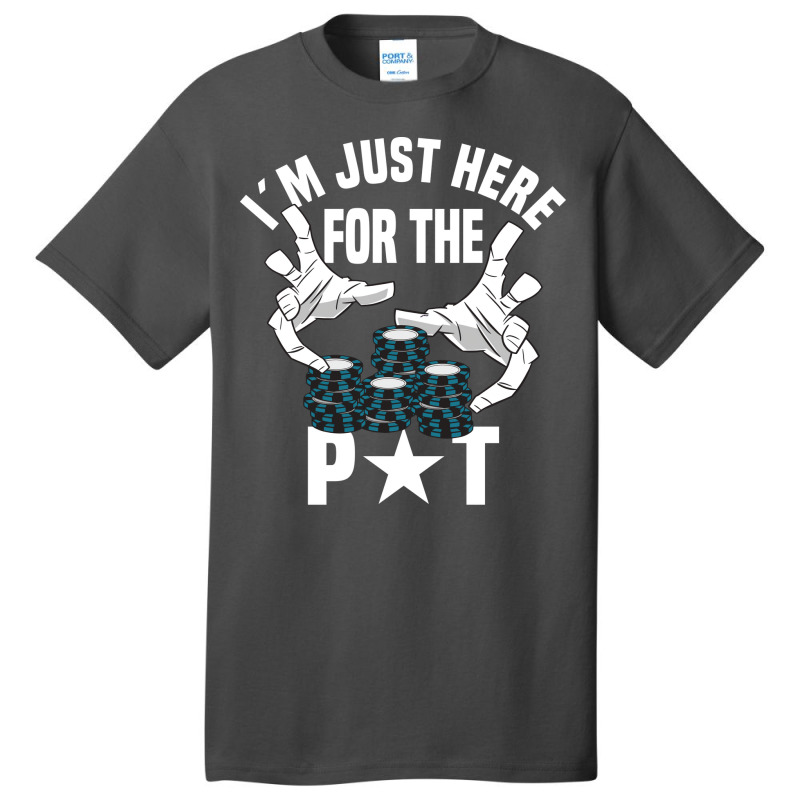 Poker Poker Player Poker Night Pot Casino Gift Sta Basic T-shirt | Artistshot