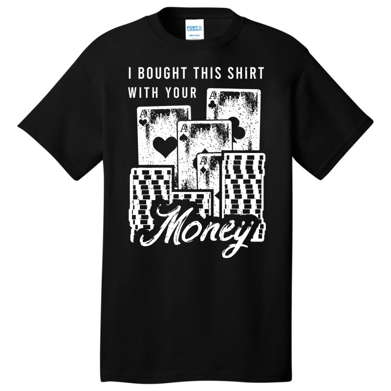 Funny Poker Gambling Outfit For A Gambler Red Basic T-shirt | Artistshot