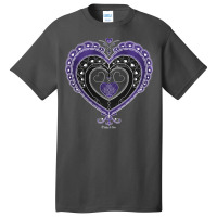 Delicate Ace Of Hearts Girl Basic T-shirt | Artistshot